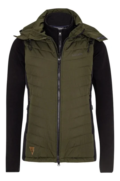 Pro Tricker Jacket 2 in One Oliven Black